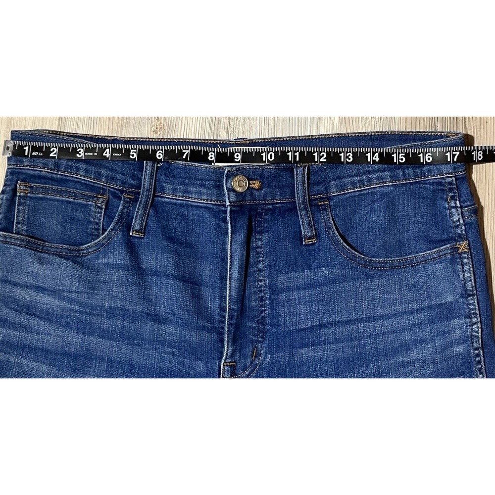 Madewell Jeans Womens 31 High Rise 10” Roadtripper Medium Wash Preppy Academia - Picture 7 of 15